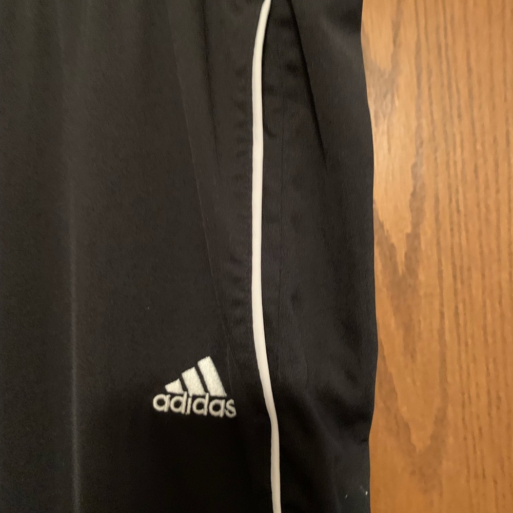 Adidas Clima 365 Capri Pant Blk/Wht Size L - Picture 4 of 6